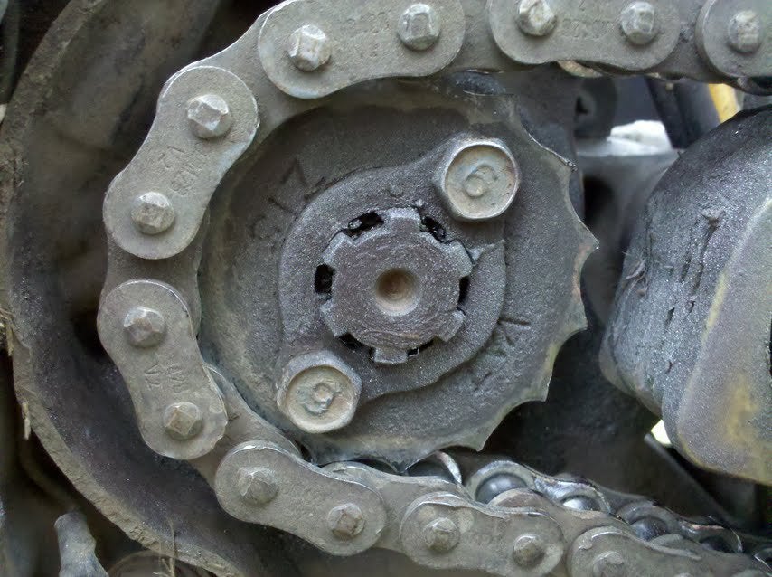 Chain sprocket replacement